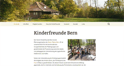 Desktop Screenshot of kinderfreundebern.ch
